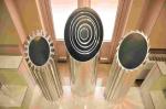 6061 T5 Circular Shape aluminum extruded profiles / LED Aluminum Heatsink