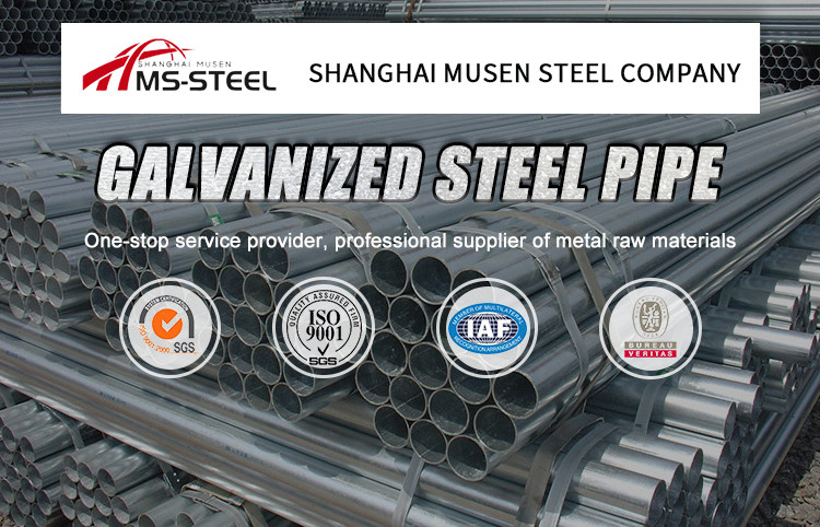 12 Foot Dn80 Zinc Galvanized Steel Pipe Bs 1387 Gi Pipe