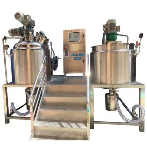 Quality SUS304 Cosmetic Vacuum Emulsifying Machine Cream Oil Mixing Machine wholesale