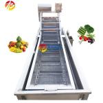 Water Saving Advantage Corn Material Vegetable Washing Bubble Machine for