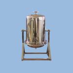 25kg Capacity Food Grade Stainless Steel Filter Housing with Square Gasket Seal