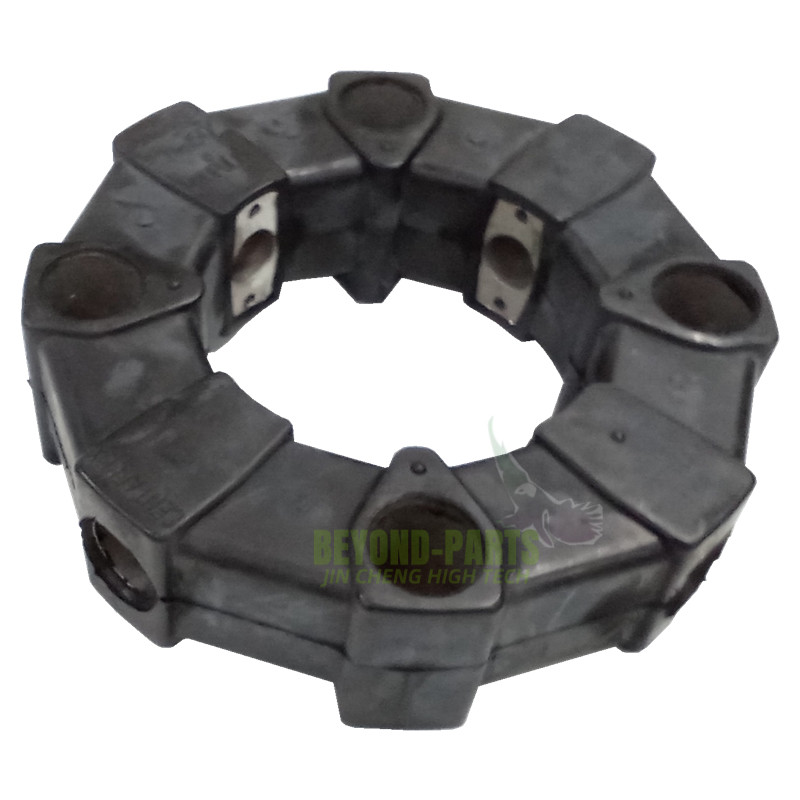 50A Construction Machine Excavator Spare Parts Black Coupling