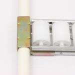 Extruded OEM Aluminium Roller Track Not Anti Static