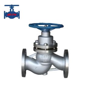 Quality Cast Steel Flanged Plunger Valve For High Temperature Medium Fluid Control wholesale