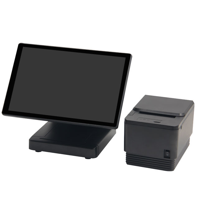 Foldable Desktop Payment Kiosk HDD-880 with Adjustable Screen Heights and 2G DDR Memory