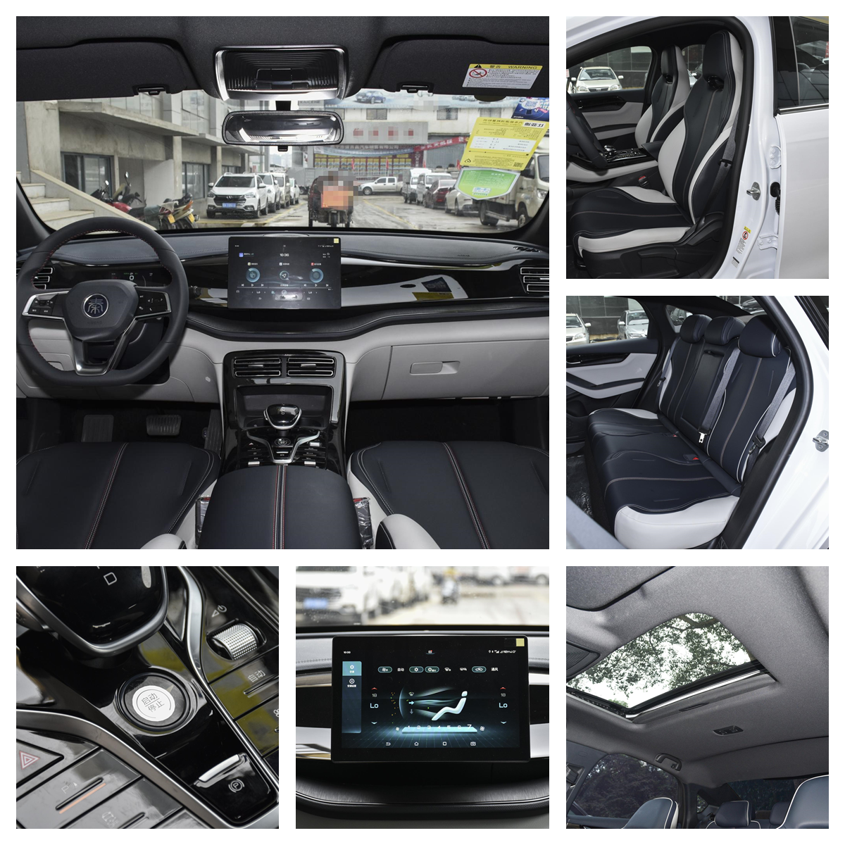4765x1837x1495 BYD Qin Plus DM-i Ev Cars Electro Car Seating 5 Size mm 4765x1837x1495