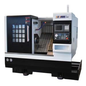 Quality Industrial Slant Bed Metal CNC Lathe Machine 28m/Min Rapid Feed wholesale