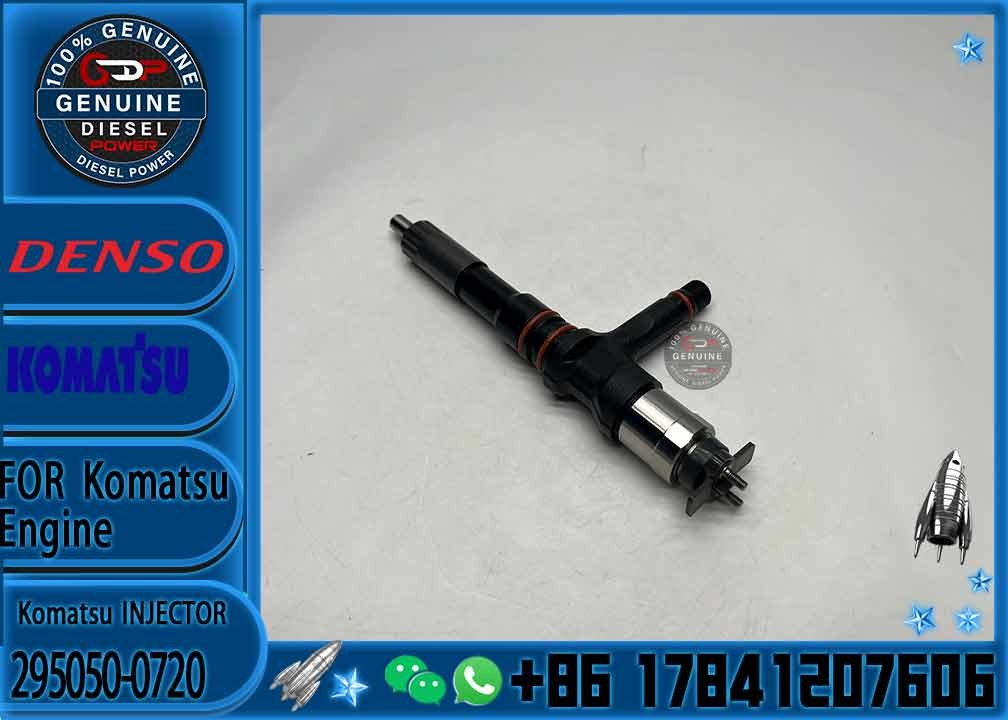 DENSO Diesel Fuel Injector 295050-0720 6252-11-3100 For Komatsu 095000-6070 095000-6640