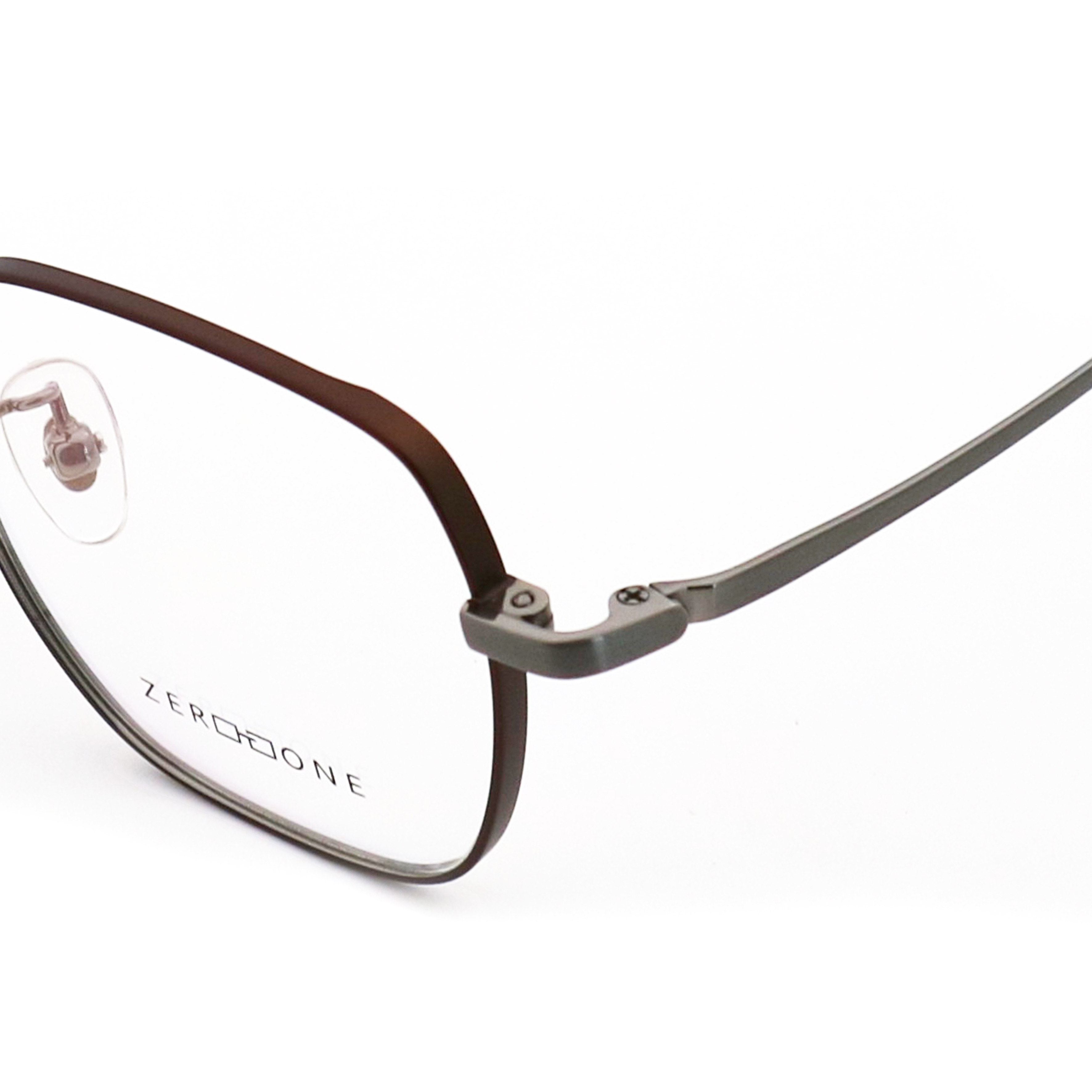 ZTO 029 Vintage Decorative Full Rim Beta Titanium Glasses Frame