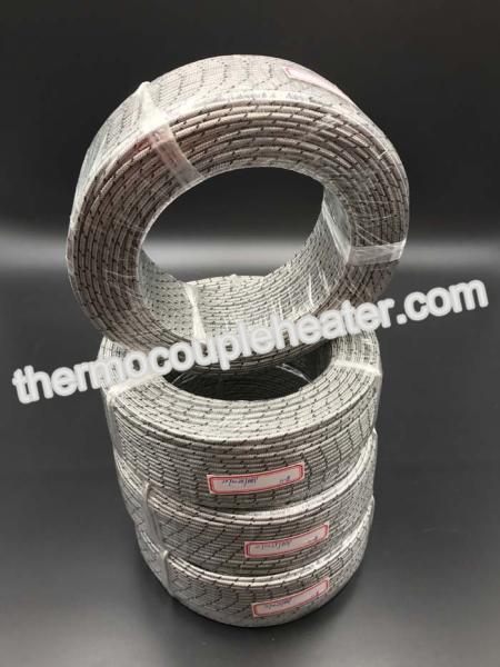 3 x 19 x 0.18 PT 100 Sheath Nickel Plated Copper Braided Wire Inner Fiberglass