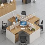 Other Employee Workstation Desks for Office Staff Multi-functional Freestanding