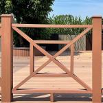 Fire Retardant WPC Hand Railing Design Eco Friendly Modern And Stylish