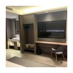 YALIG Hotel Furniture Contemporary Wooden Sliding Door Wardrobe with Built-in