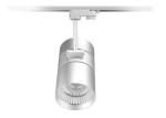 Sliver COB 40w LED Ceiling Track Lights Aluminum 12 Degree 0.9PFC 90Ra SAA