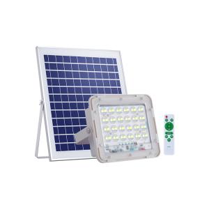 Quality 162*136mm 50W White Outdoor Solar Spot Lights 8000k For Courtyards wholesale