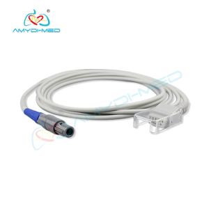 Quality 6 Pin Mindray Spo2 Extension Cable 2.4m Cable Length For Patient Monitor wholesale