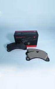 Quality OEM Replacement Volkswagen Brake Pad Set Ceramic Material No Slotted Design wholesale