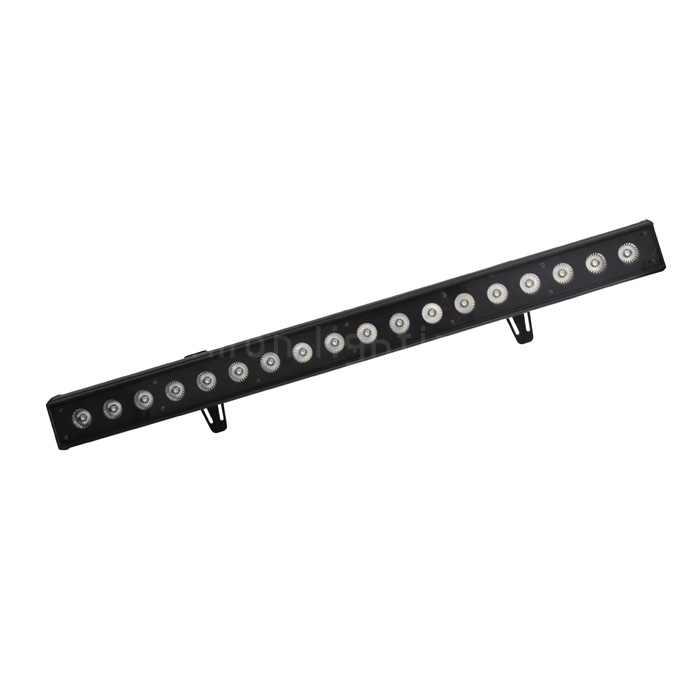 IP65 Outdoor 18X3W RGB Tri-color Landscape Led Wall Washer Bar DMX Stage Lights
