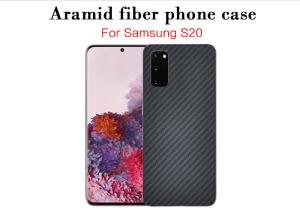 Quality Scratch Proof Black Matte Aramid Samsung S20 Waterproof Case wholesale