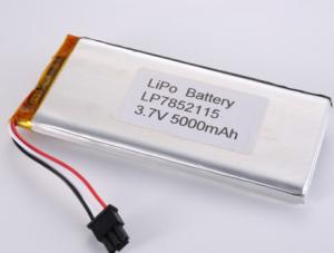 Quality LP7852115 3.7V 5000MAH Li Ion Battery Manufacturers Oem Odm Supported High Capacity LiPo Pack with 2-3 Hours Charging Time wholesale