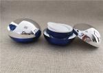 Essence Cream Acrylic Jars For Cosmetics Double Wall Shinny Sliver Color