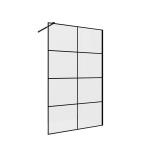 Explosion Proof Texture Shower Glass For Bathtub Free Standing