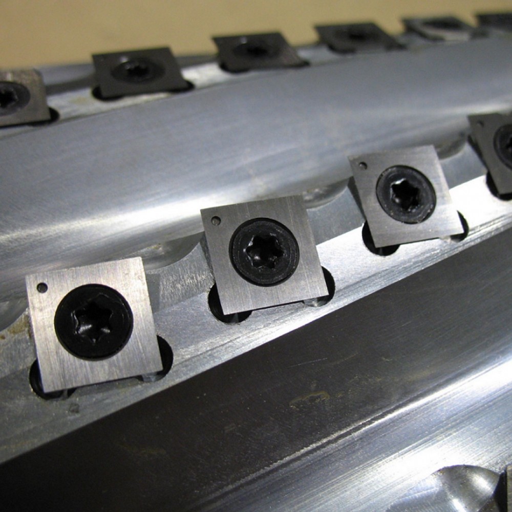 Professional Customized Double Edges Carbide Insert Knives For Woodworking