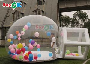 Quality Kids Bubble Bouncy Inflatable Air Tent Balloon Clear Domes Tent wholesale