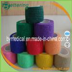 5cm Easy tearing Non Woven cohesive bandage self adhesive bandage