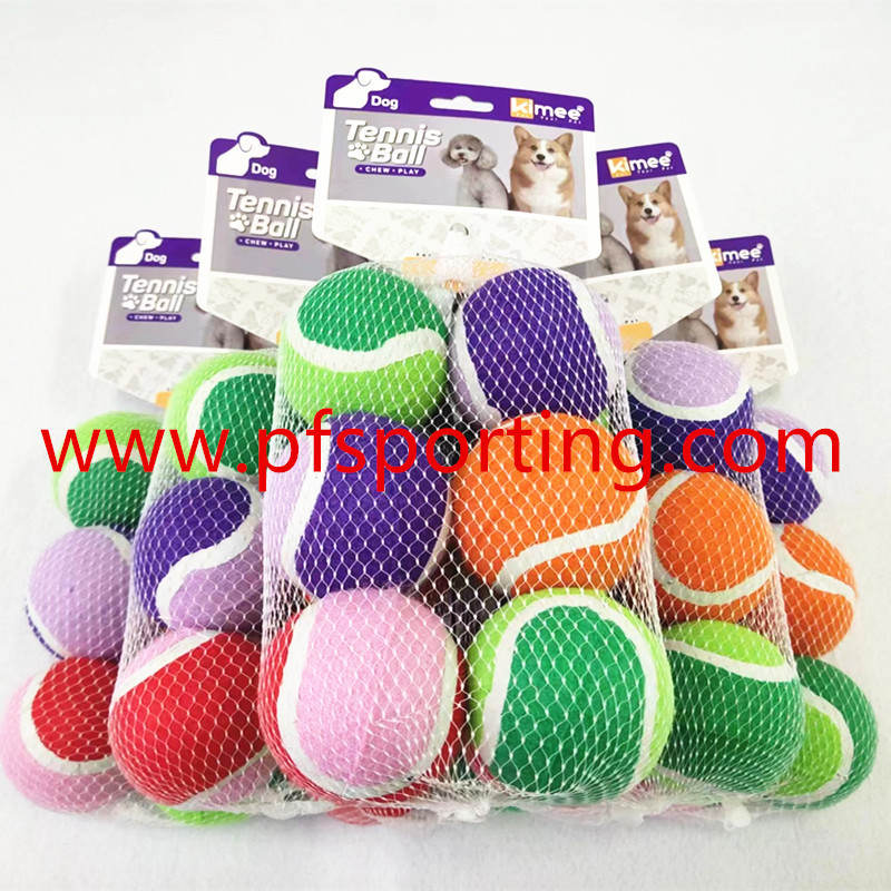 Pet Supply Ready Set Fetch Squeak Tennis Balls Dog Toy Squeaks When Squeezed Multi-Packs - for Small - Medium - Larg