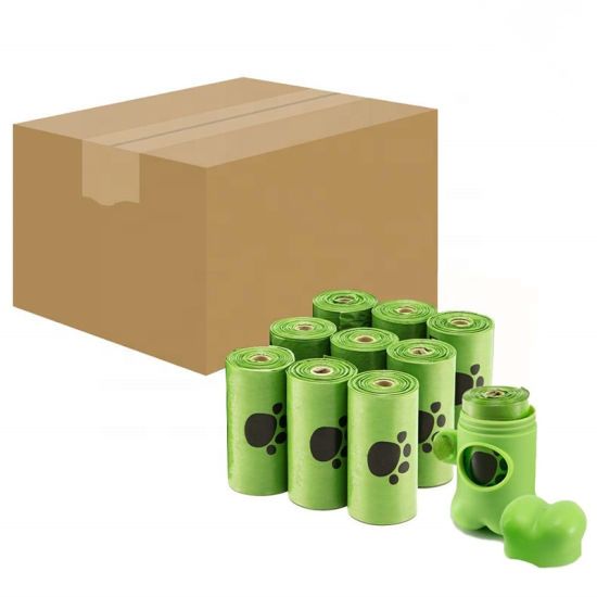 Eco Friendly Compostable Dog Poop Bag Pet Cleaning ODM