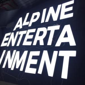 Quality Custom 3d Led Logo Storefront Sign Stainless Steel Electroplating wholesale