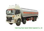 FOTON Auman 8x4 Oil Transport Tanker Truck For Gasoline / Petrol / Diesel
