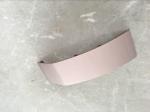 Brushed Anodized Rose Pink Color Aluminum Extrusion Profiles For Air Conditioner