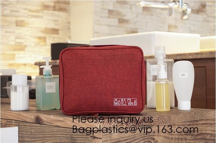 Personalized Portable Bridesmaid Gift Canvas Cosmetic Bag,Washed Canvas Toiletry Cosmetic Bag, Bagease, bagplastics
