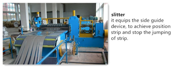 DBSL-8x1600 Steel Sheet Steel Slitting line Production Line with Hydraulic Decoiler