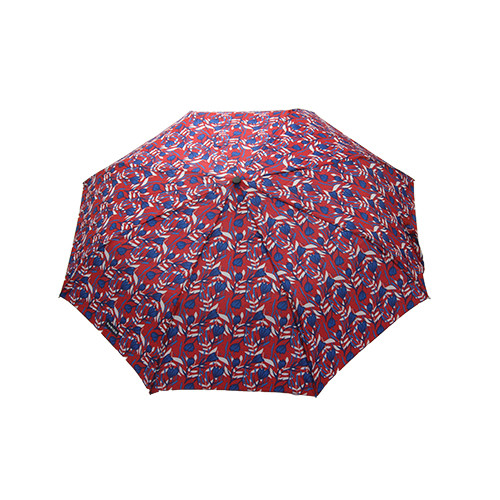 Manual Close Automatic Open Three Folding Umbrella OEM