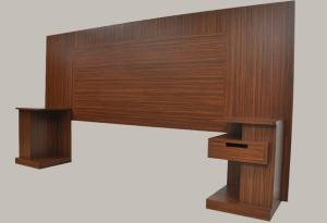 Quality wooden headboard with night stand,hotel funiture,casegoods wholesale