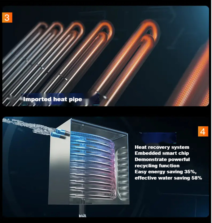 OEM Automatic Dishwasher Machine Commercial Kitchen Hotel ISO9001