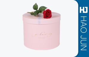 Quality Flower Transport Boxes Packaging Tubes With Handle , Flower Bouquet In Box wholesale