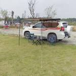 Large Space Portable Car Side Awning Retractable Outdoor Waterproof