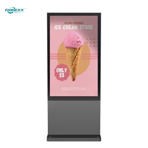 Quality Aluminum profile 65 Inch Digital Signage Digital Display Totem high Contrast wholesale