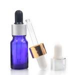 10ml Blue Bottle Empty Glass Dropper Bottles With Pipette Dropper Glass Bottles