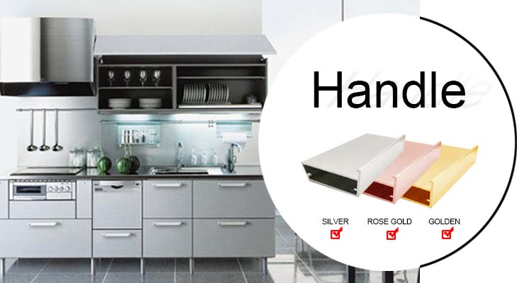 3M Cabinet Aluminium Furniture Handles OEM ODM