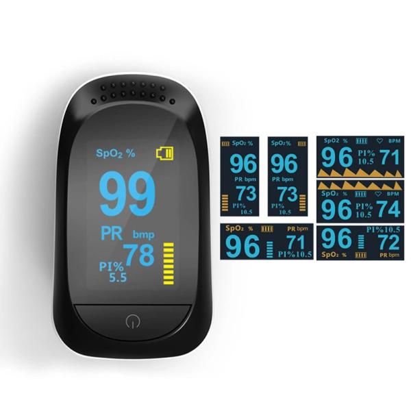 Cheap OLED Display A2 Fingertip Pulse Oximeter for sale
