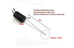 808nm 200mw Dot Infrared Laser Module