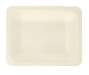 Quality Biodegradable Rectangular Disposable Wooden Plates tableware 200×125×20mm wholesale