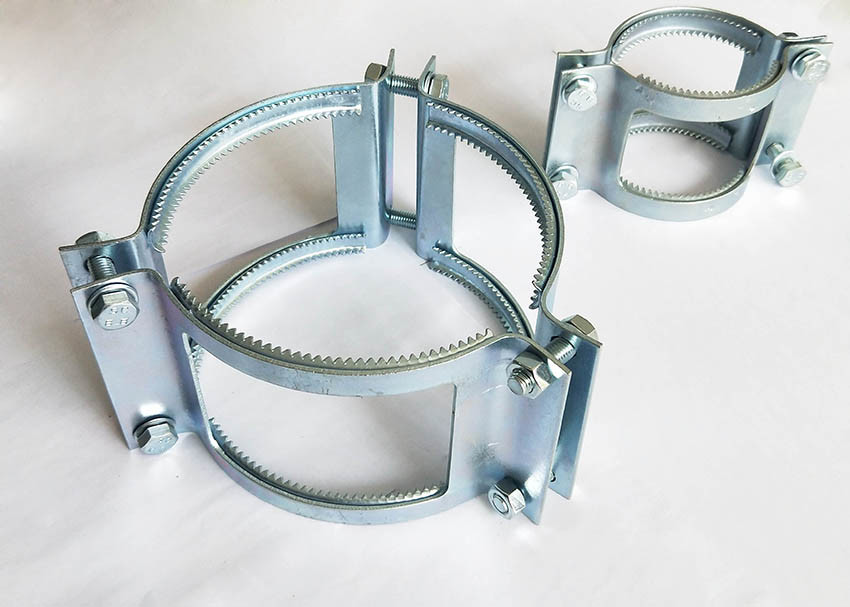 5 Inch Cast Iron Pipe Reinforcement Clamp Grip Collar Couplings High Strength