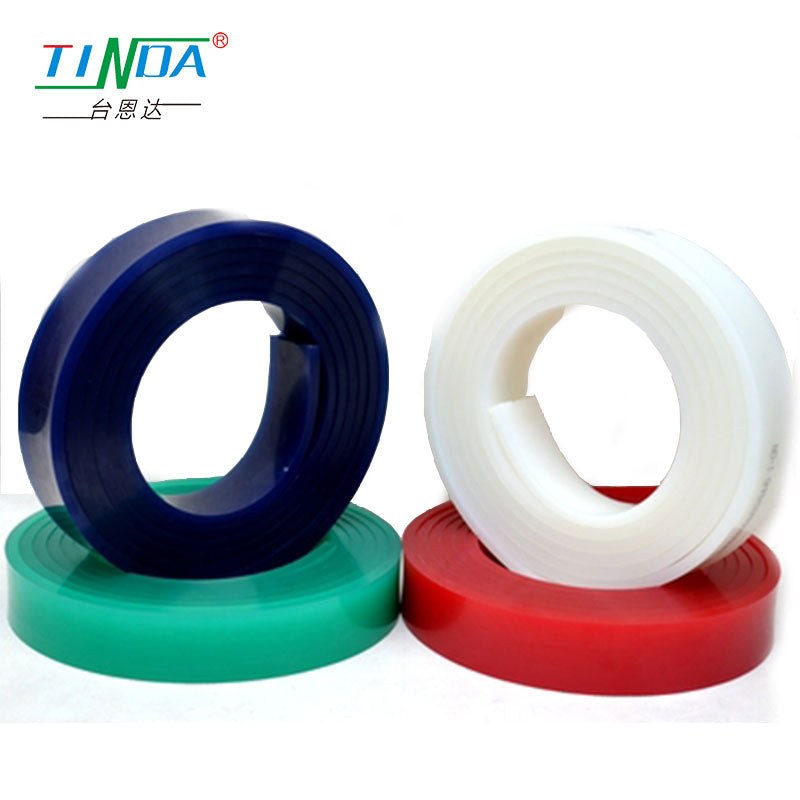 Long Lasting Screen Printing Squeegee Rubber Replacement For Rectangular Prints