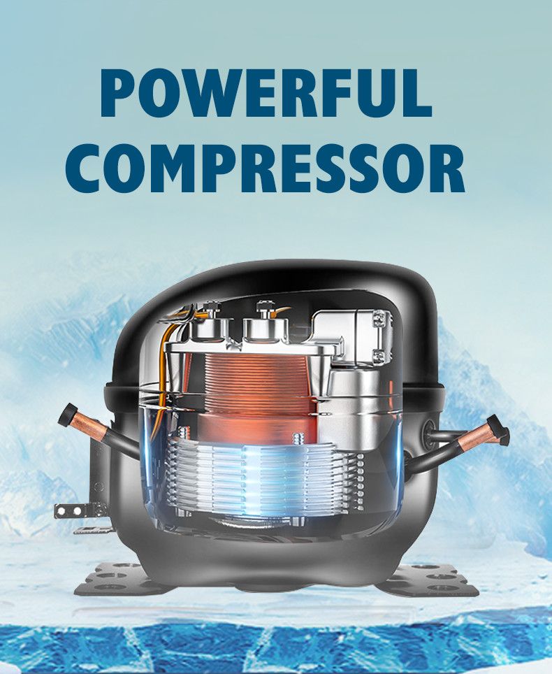 Commercial Nugget Ice Machine Portable 100kg Air Cooling Bullet Ice Maker For Home